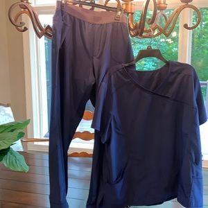 Navy scrubs. Infinity